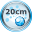 Ikona: Relativna zračna vlaga (20 cm)