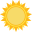 Ikona: Sončno sevanje